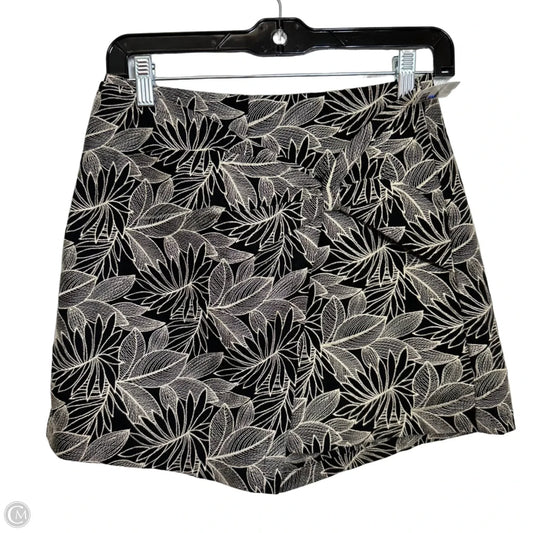 Skort By Zara In Black, Size: Xs