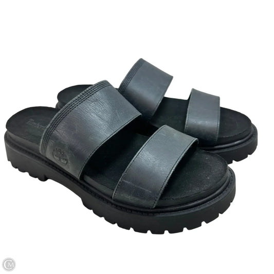Sandals Flats By Timberland In Black, Size: 8