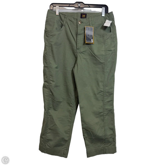 Capris By Lee In Green, Size: 8