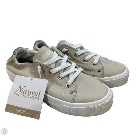 Shoes Sneakers By Natural Reflections In Beige, Size: 9