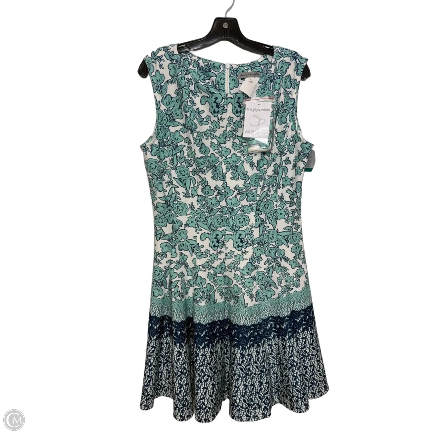 Dress Party Short By Dannyandnicole In Aqua, Size: 16