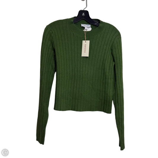 Sweater By Clothes Mentor In Green, Size: L