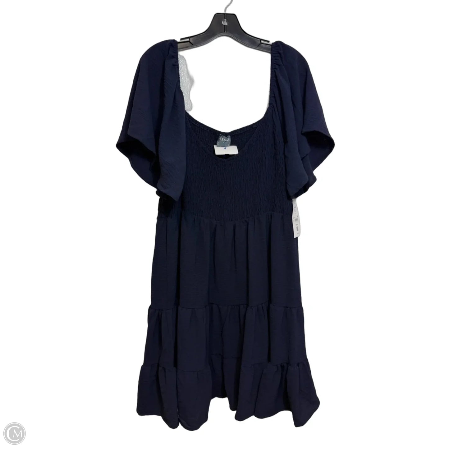 Dress Casual Short By Arula In Navy, Size: 2x
