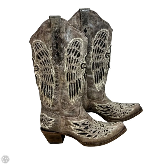 Boots Western By Corral In Grey, Size: 7.5