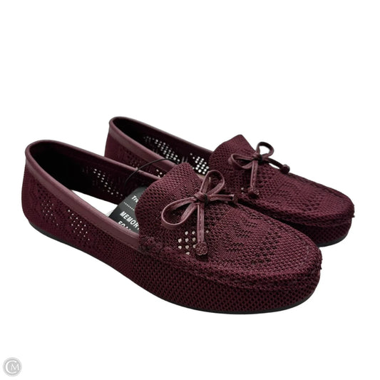 Shoes Flats By Daisy Fuentes In Maroon, Size: 8