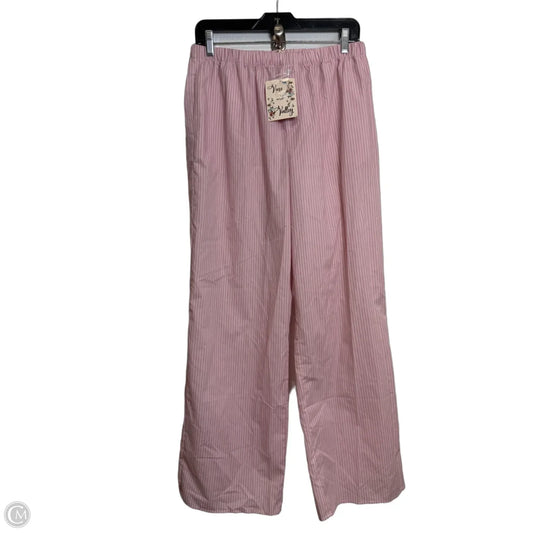 Pants Lounge By Cme In Pink, Size: M