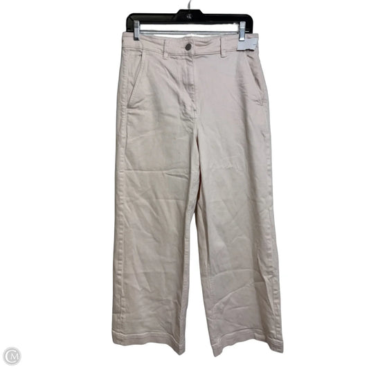 Pants Wide Leg By Everlane In Ivory, Size: 10