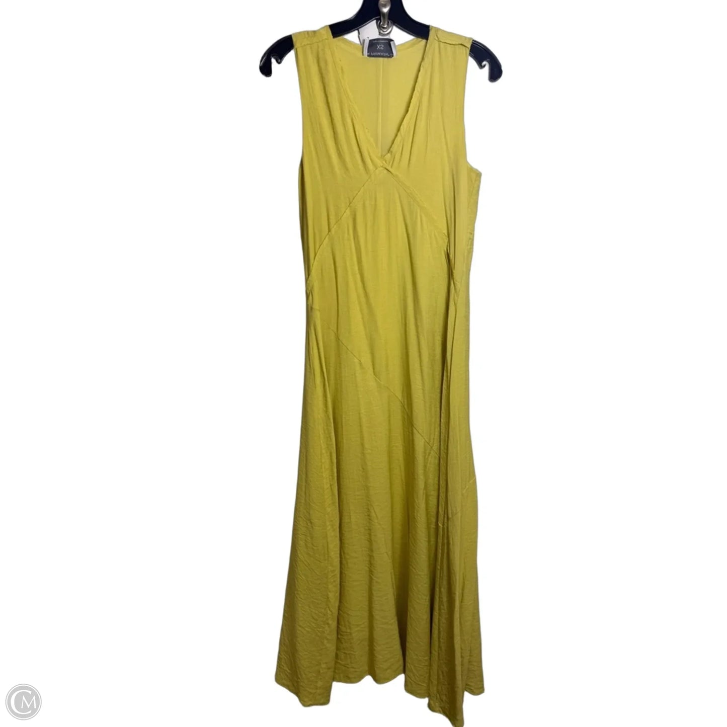Dress Casual Maxi By Primark In Yellow, Size: Xs