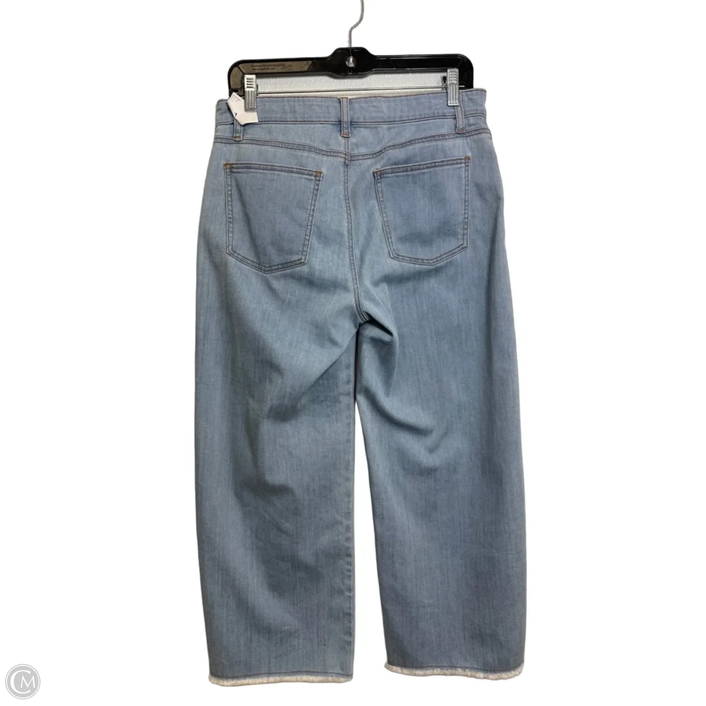 Jeans Cropped By Eileen Fisher In Blue Denim, Size: 4
