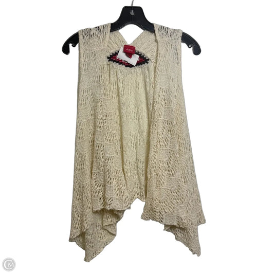 Vest Other By Daytrip In Ivory, Size: L