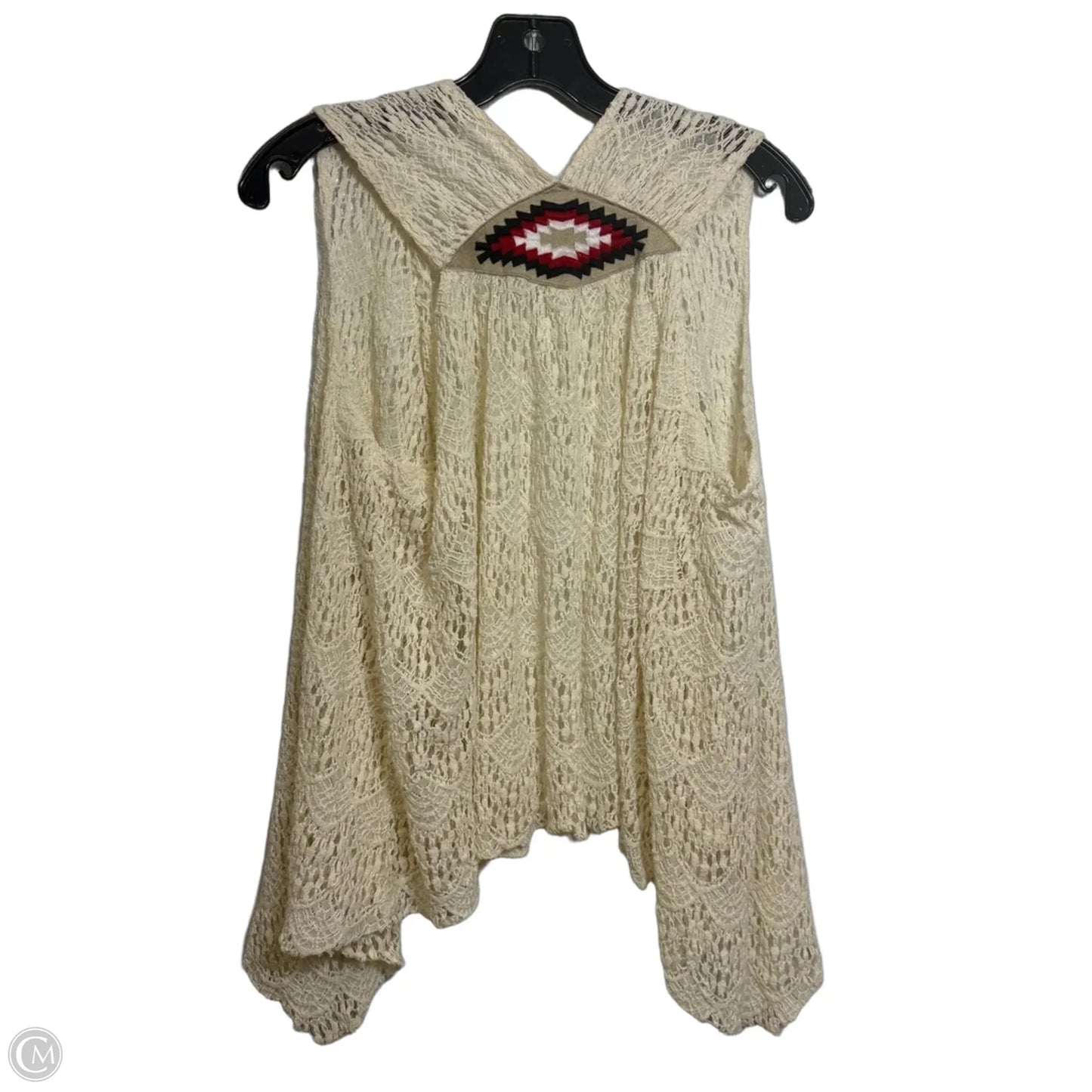 Vest Other By Daytrip In Ivory, Size: L