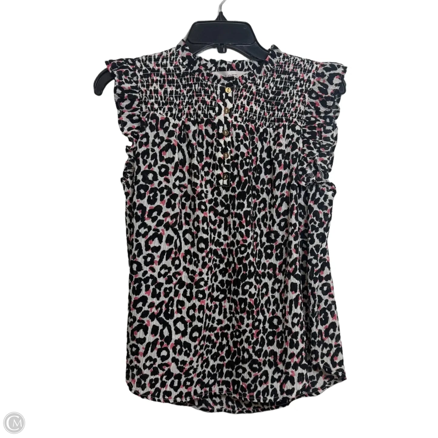 Tank Top By Loft In Black, Size: S