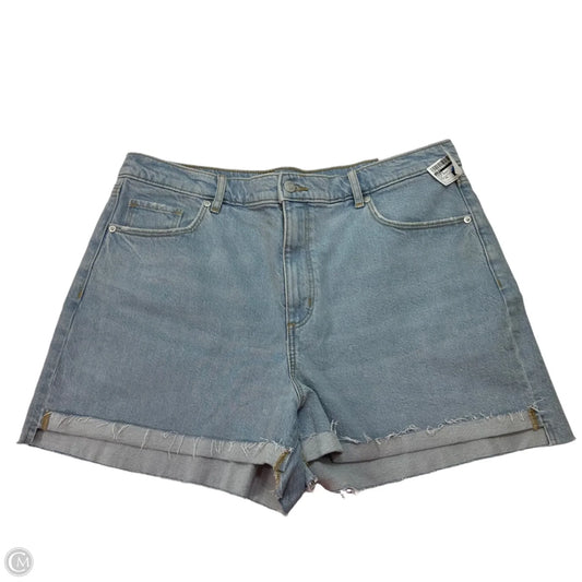 Shorts By Loft In Blue Denim, Size: 14