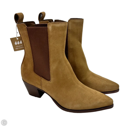 Boots Ankle Heels By Dolce Vita In Tan, Size: 8