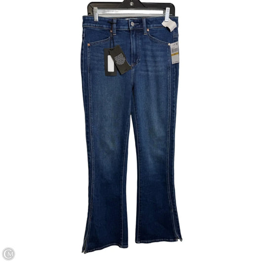 Jeans Boot Cut By Paige In Blue Denim, Size: 8
