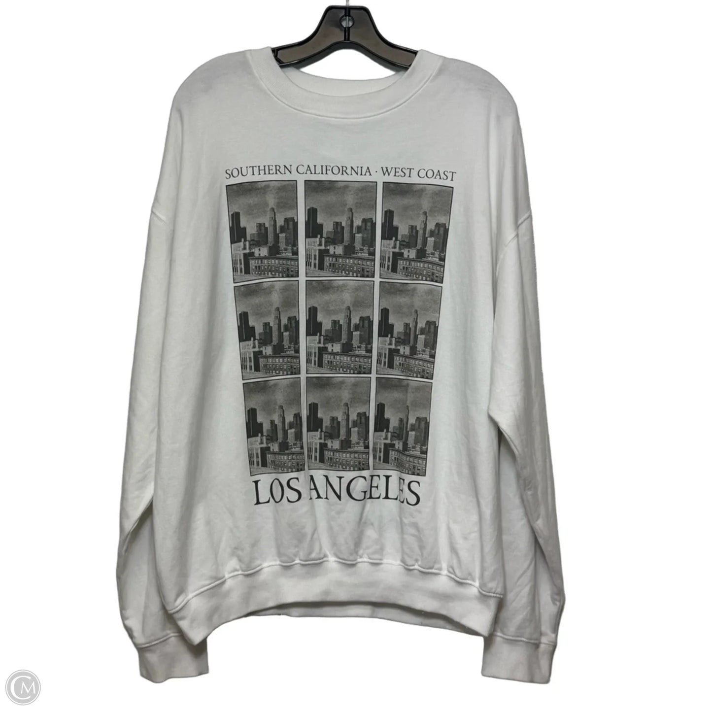 Sweatshirt Crewneck By Grayson Threads In White, Size: M