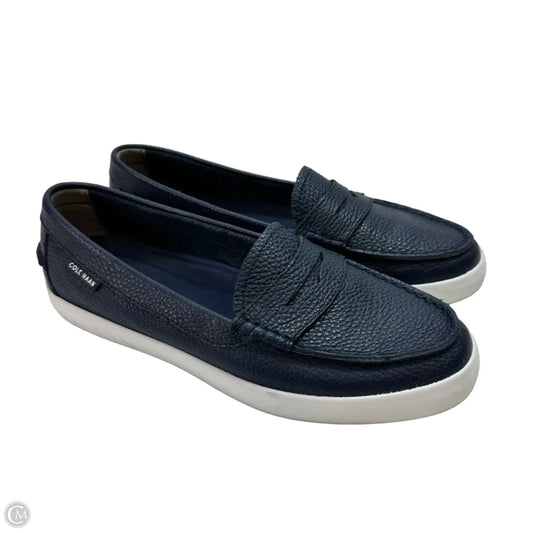 Shoes Flats By Cole-haan In Navy, Size: 9