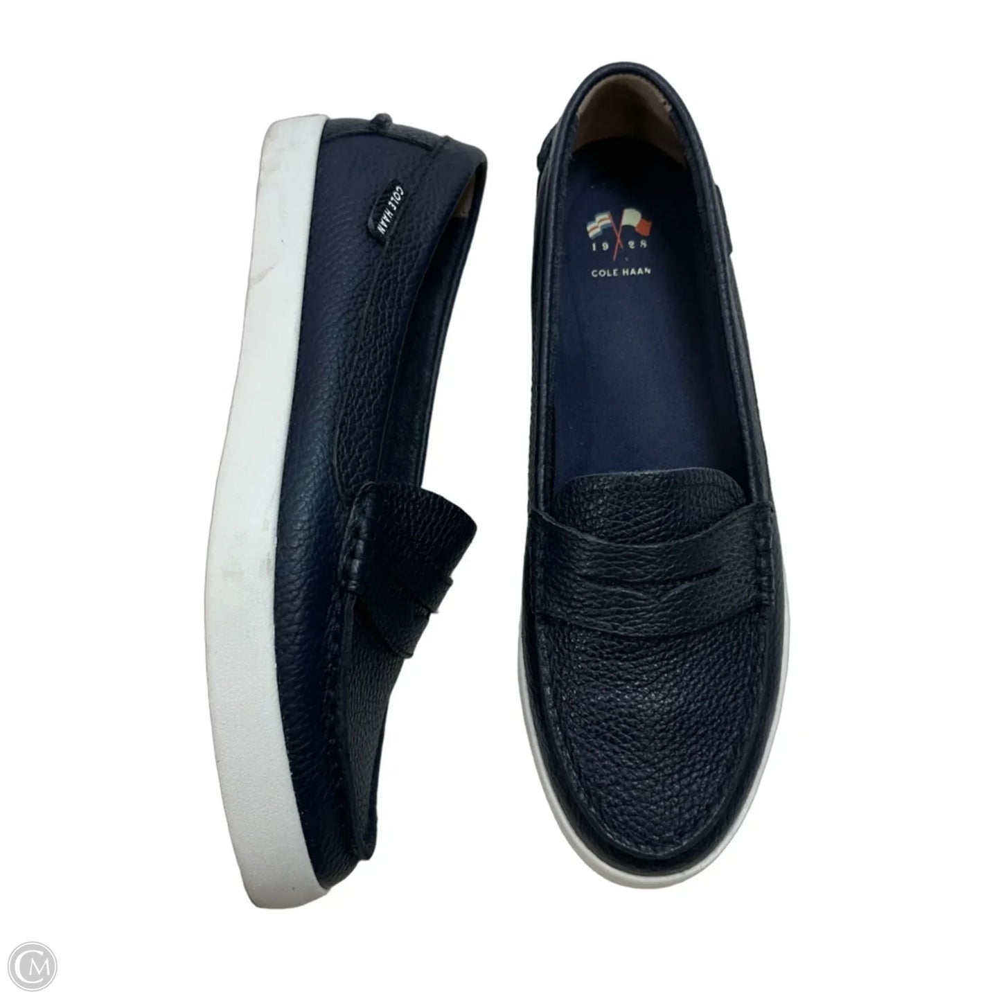 Shoes Flats By Cole-haan In Navy, Size: 9