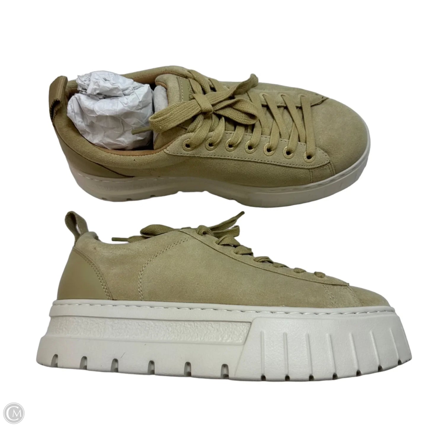 Shoes Sneakers By J Slides In Tan, Size: 8