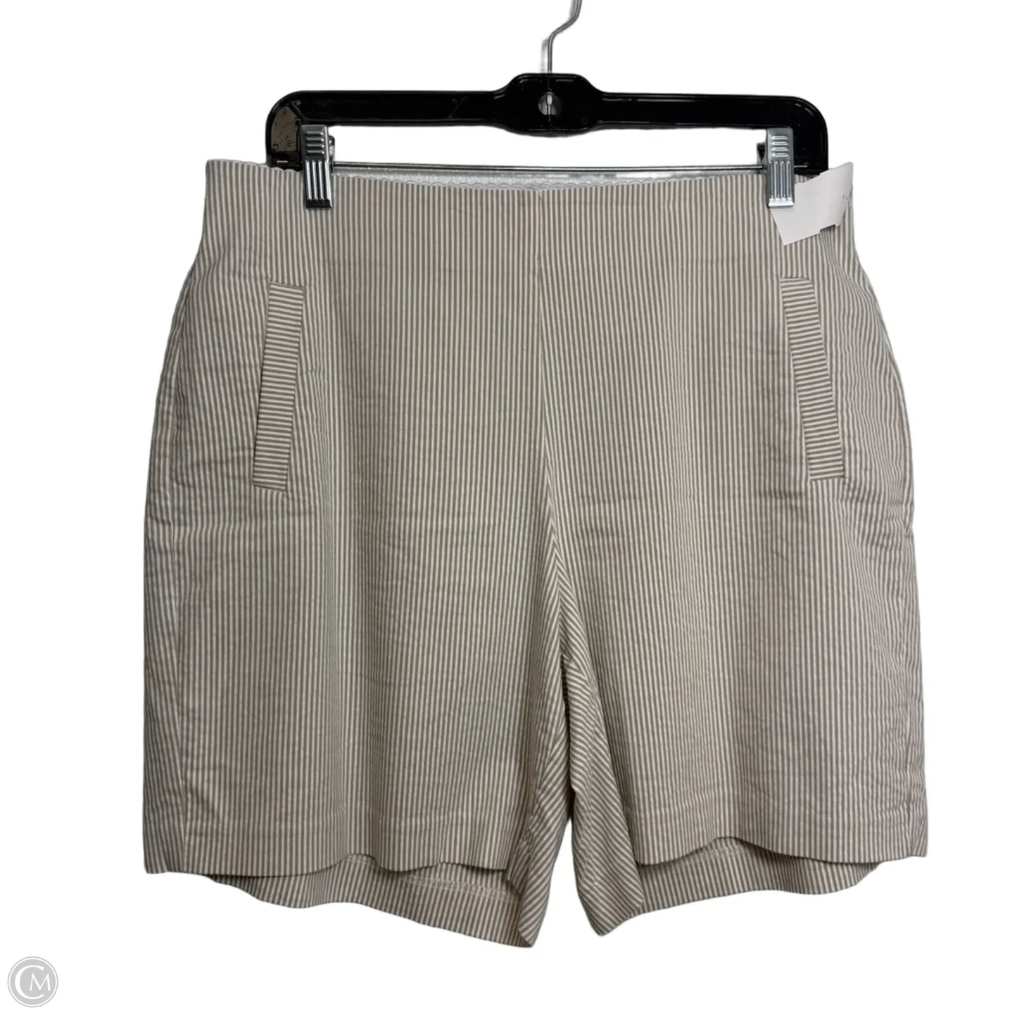 Shorts By Elle In Striped Pattern, Size: L