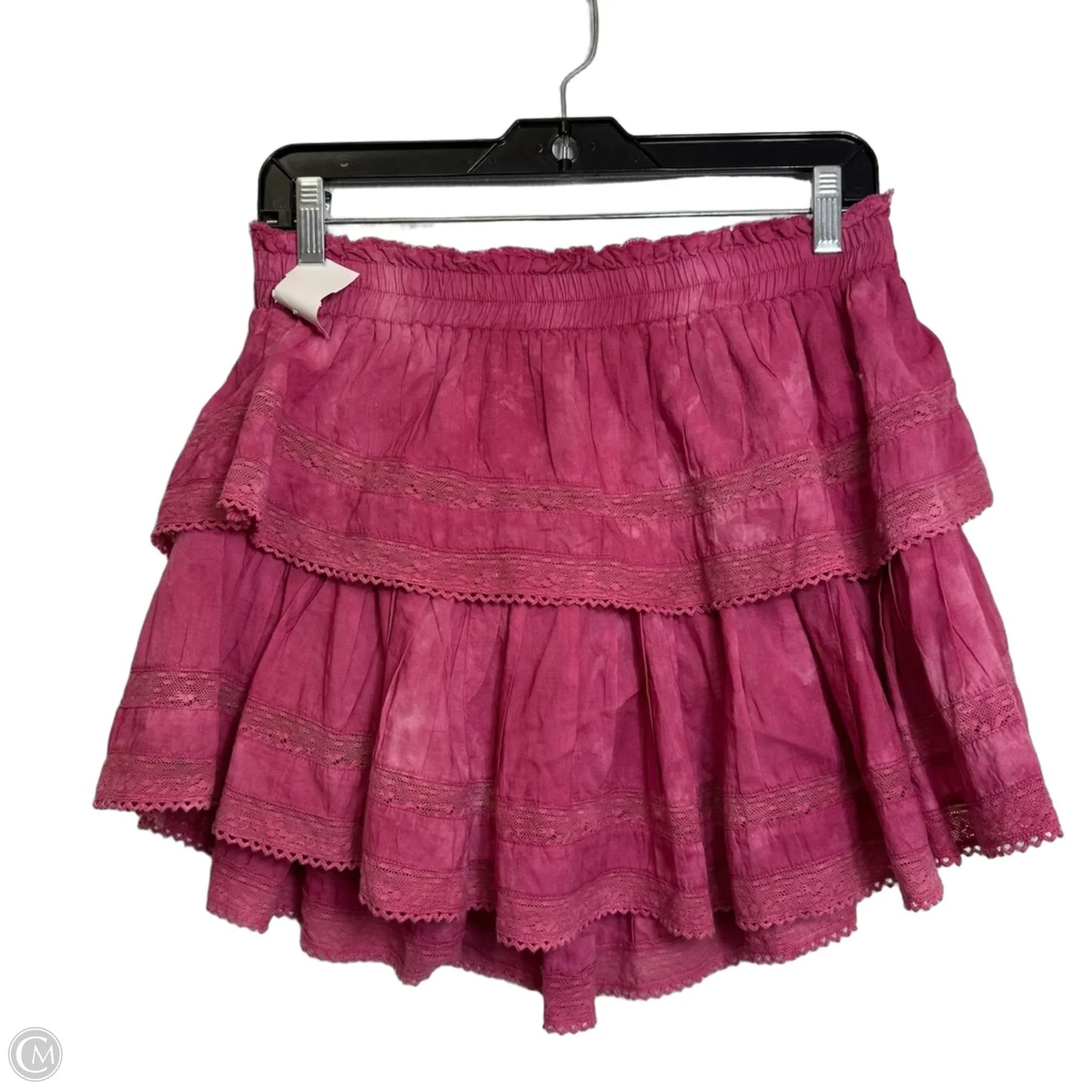 Skirt Mini & Short By Loveshackfancy In Pink, Size: L