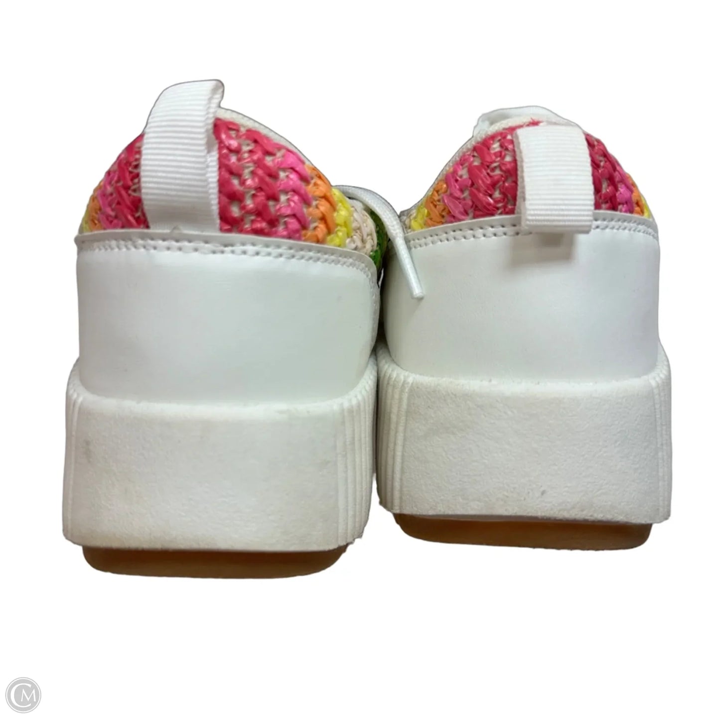 Shoes Sneakers By Clothes Mentor In Rainbow Print, Size: 9