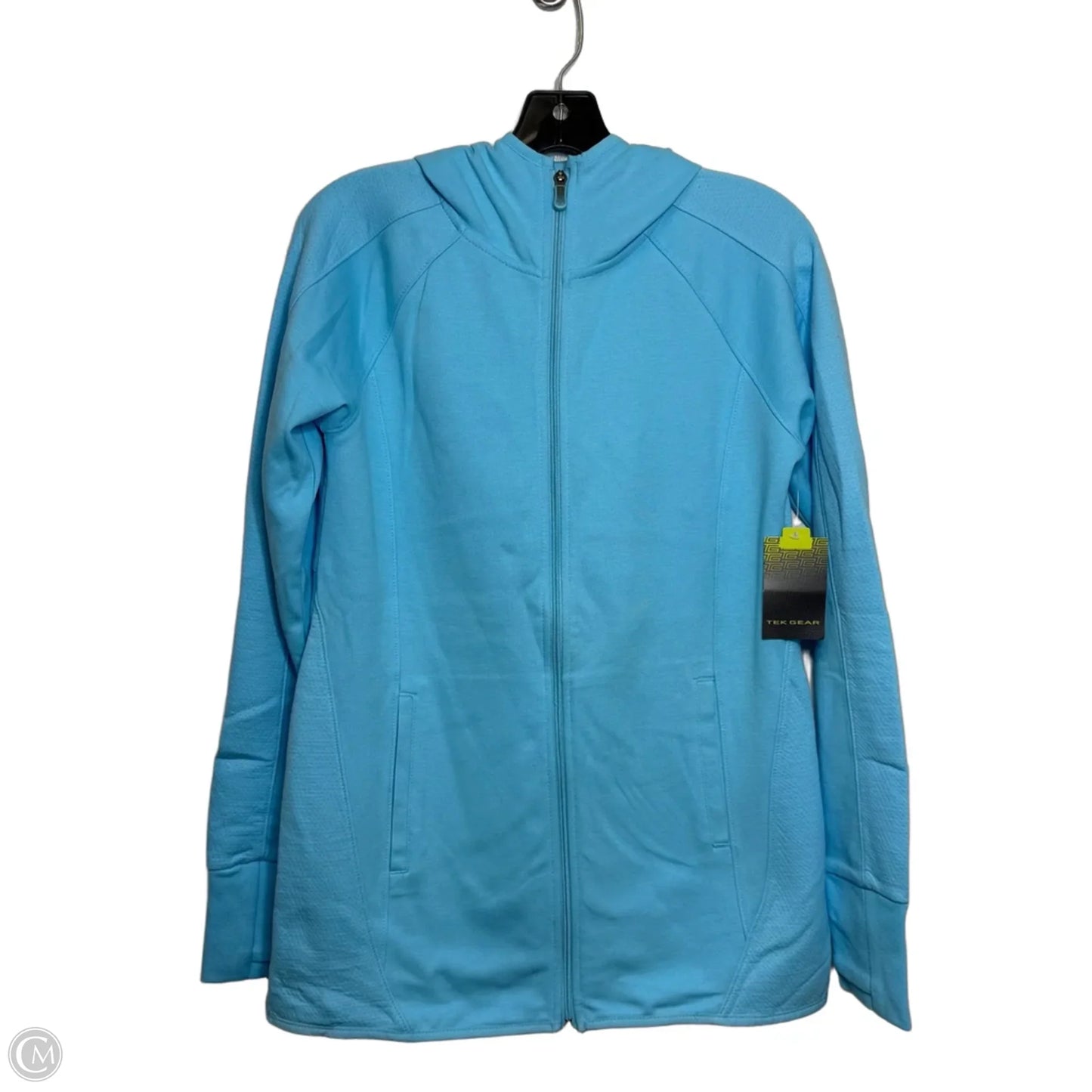 Athletic Jacket By Tek Gear In Blue, Size: S