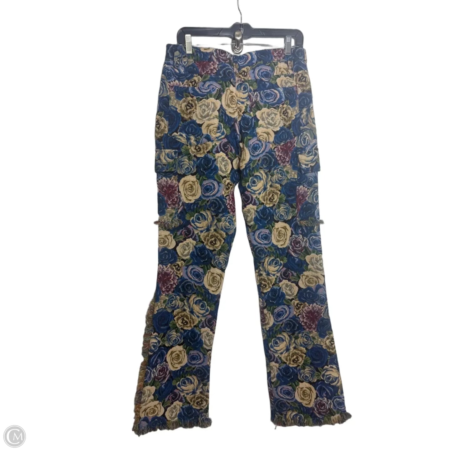 Pants Cargo & Utility By Clothes Mentor In Floral Print, Size: M