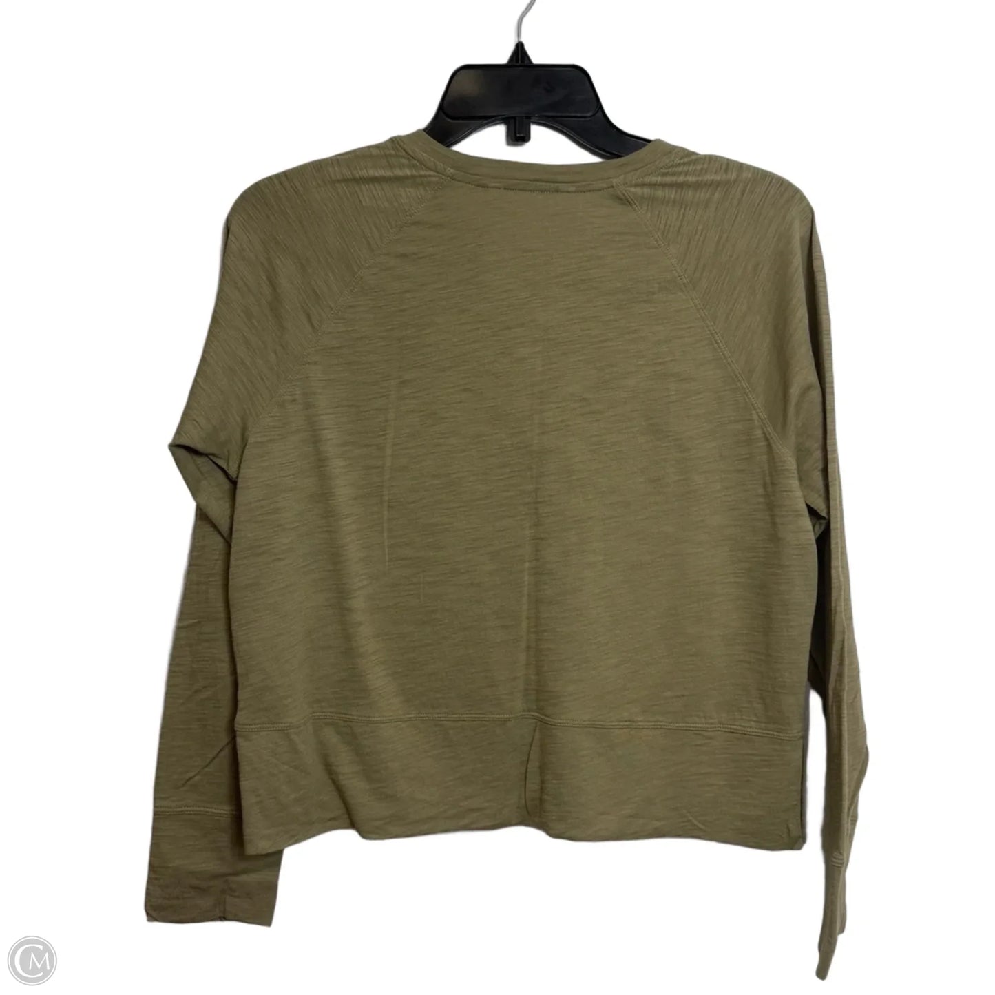 Athletic Top Long Sleeve Crewneck By Athleta In Tan, Size: S
