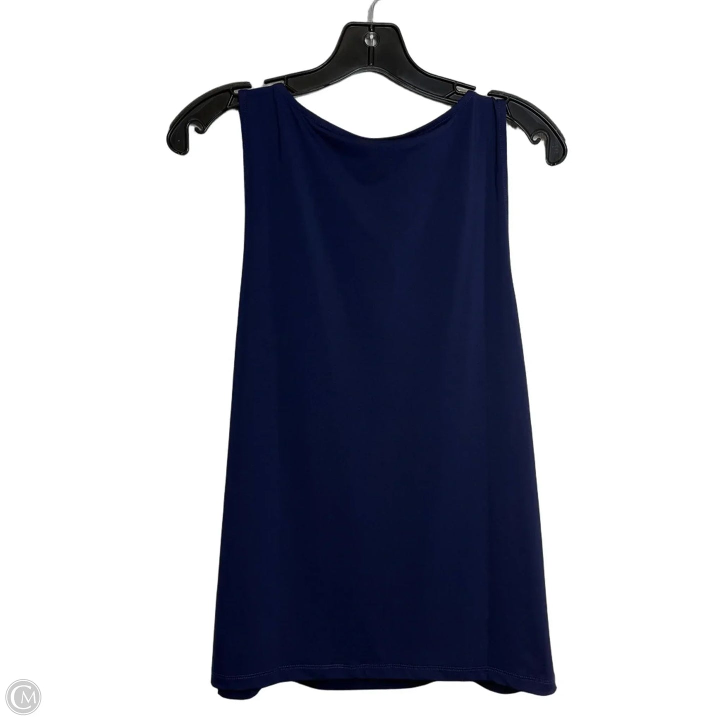 Top Sleeveless Basic By Ann Taylor In Navy, Size: L