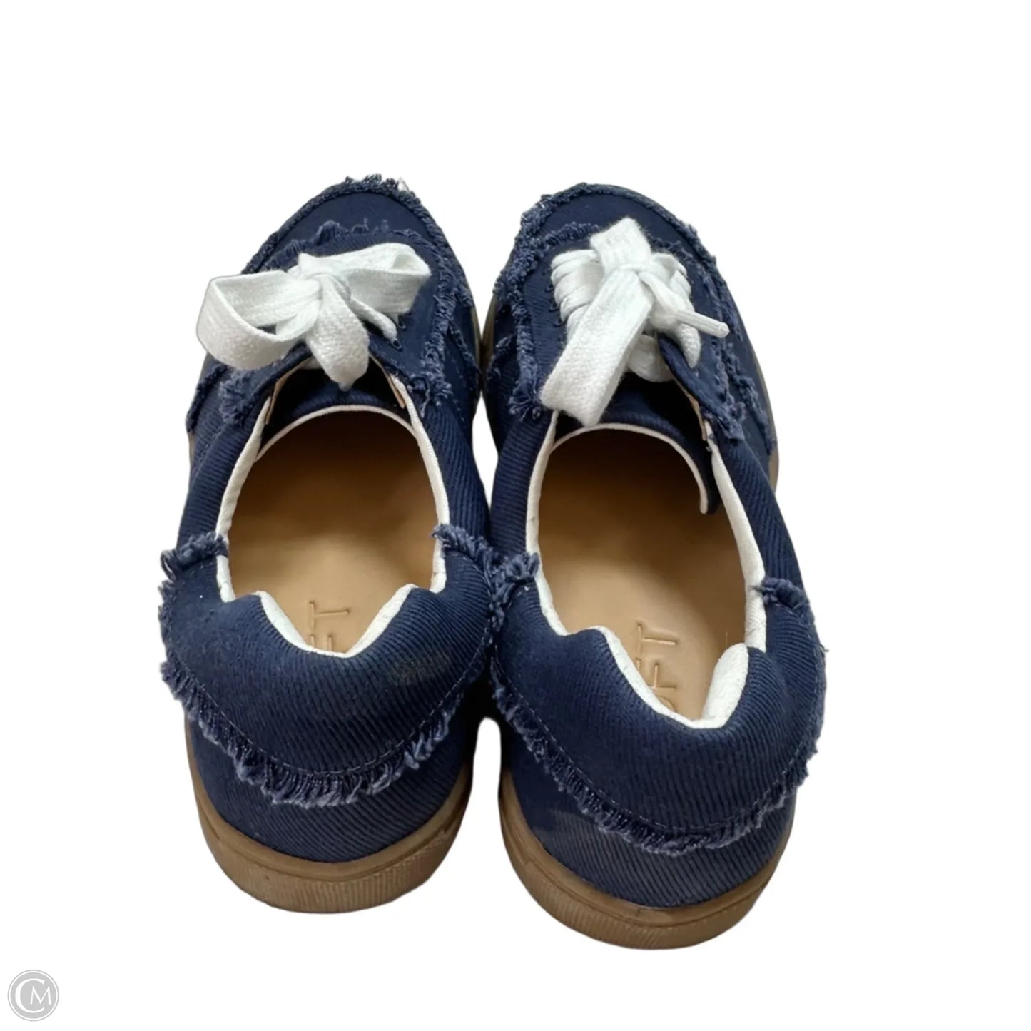 Shoes Sneakers By Loft In Navy, Size: 8