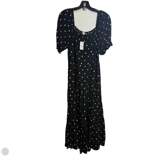Dress Casual Midi By J. Crew In Polkadot Pattern, Size: S