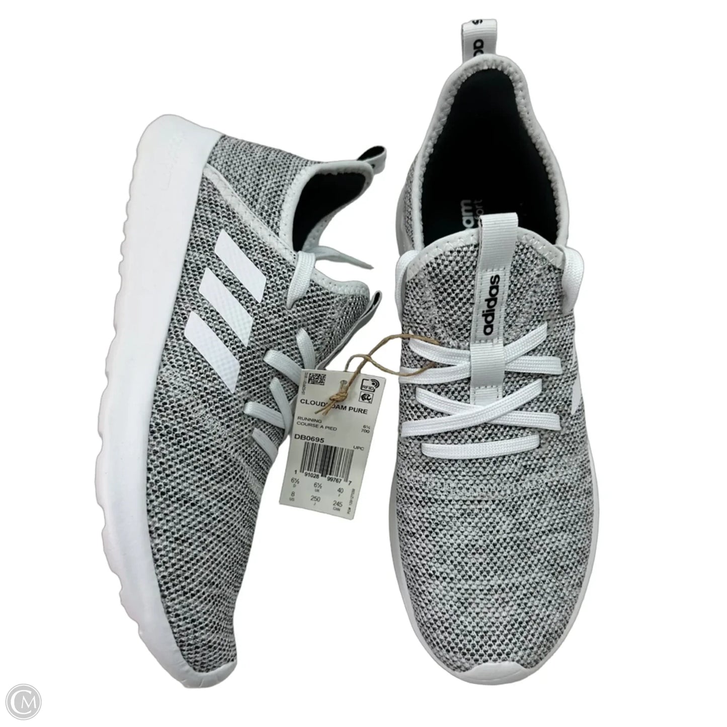 Shoes Sneakers By Adidas In Grey, Size: 8