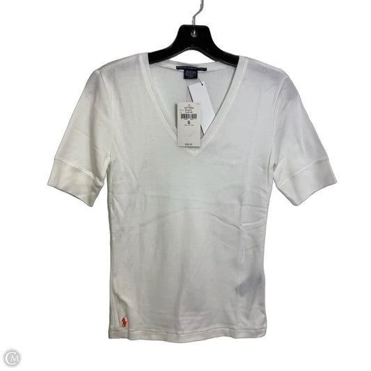 Top Short Sleeve Basic By Ralph Lauren In Multi-colored, Size: S
