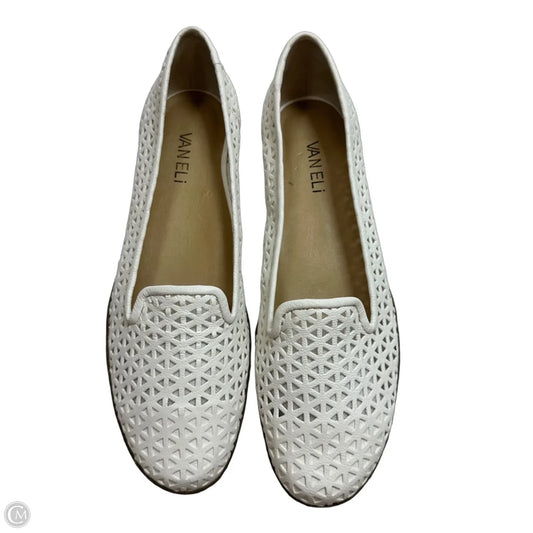 Shoes Flats By Vaneli In White, Size: 8.5