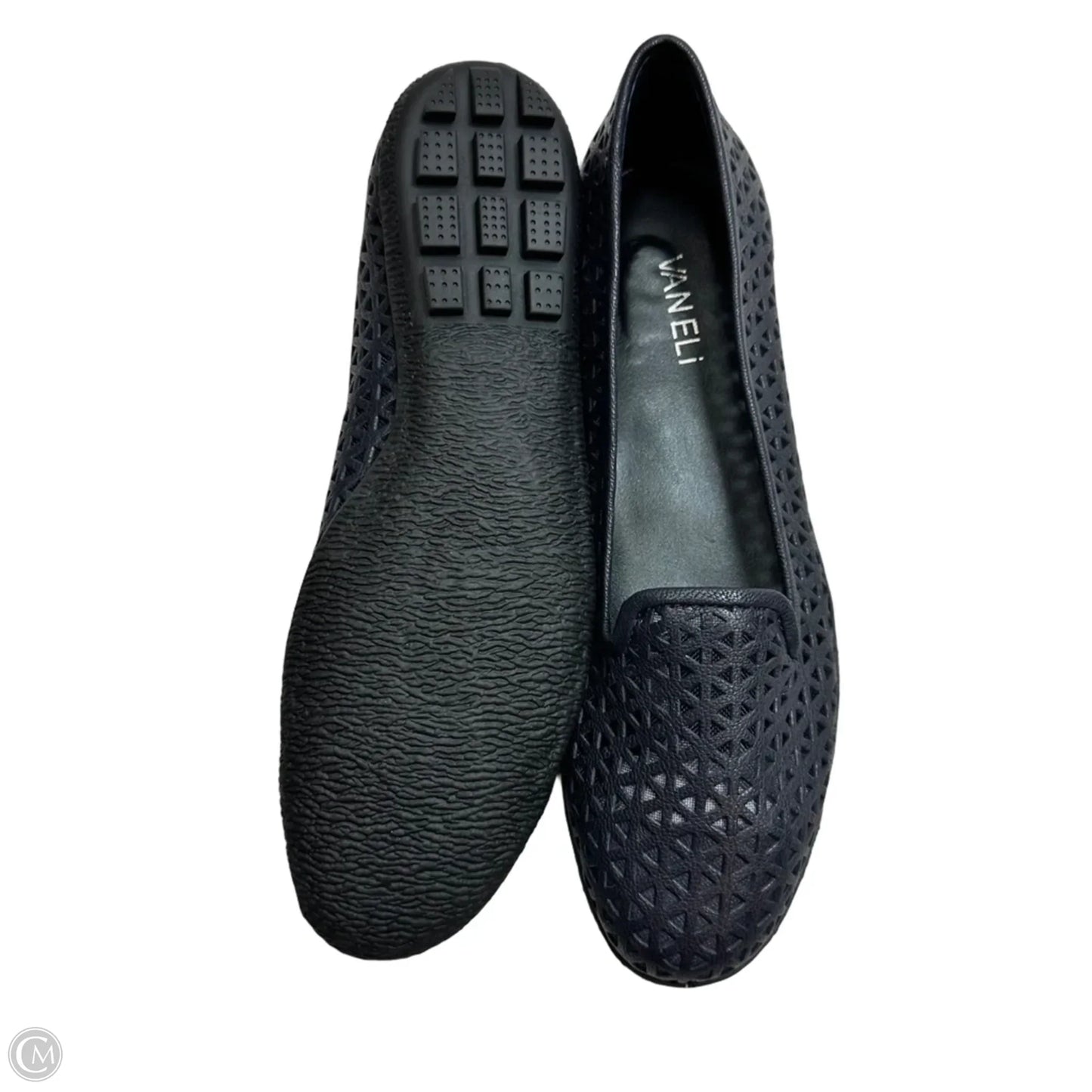 Shoes Flats By Vaneli In Navy, Size: 8.5