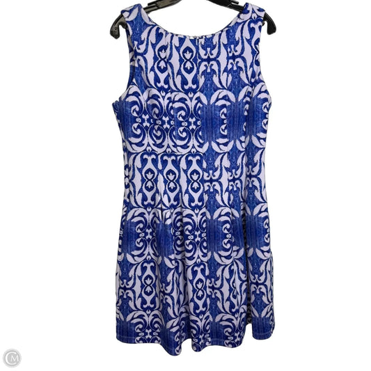 Dress Party Short By Julian Taylor In Blue, Size: 14
