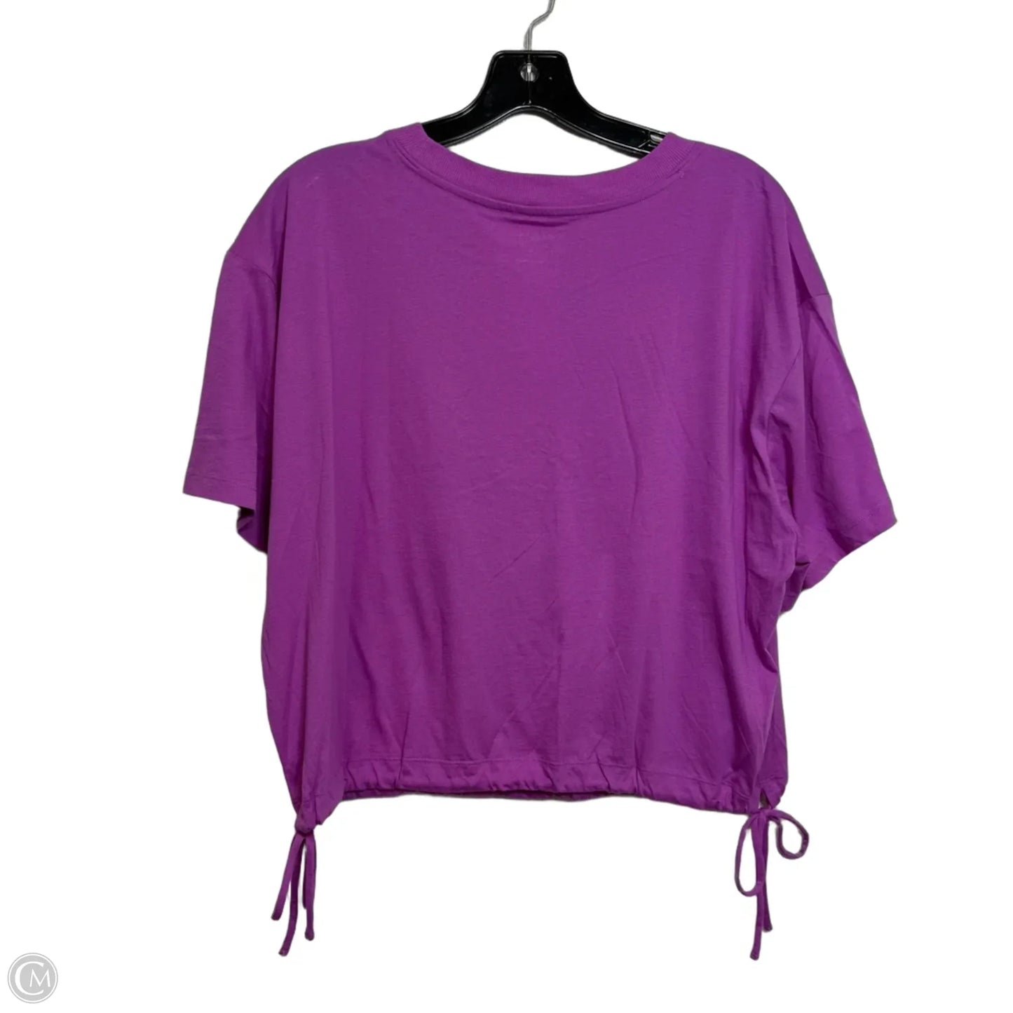 Top Short Sleeve Basic By Lou And Grey In Purple, Size: M