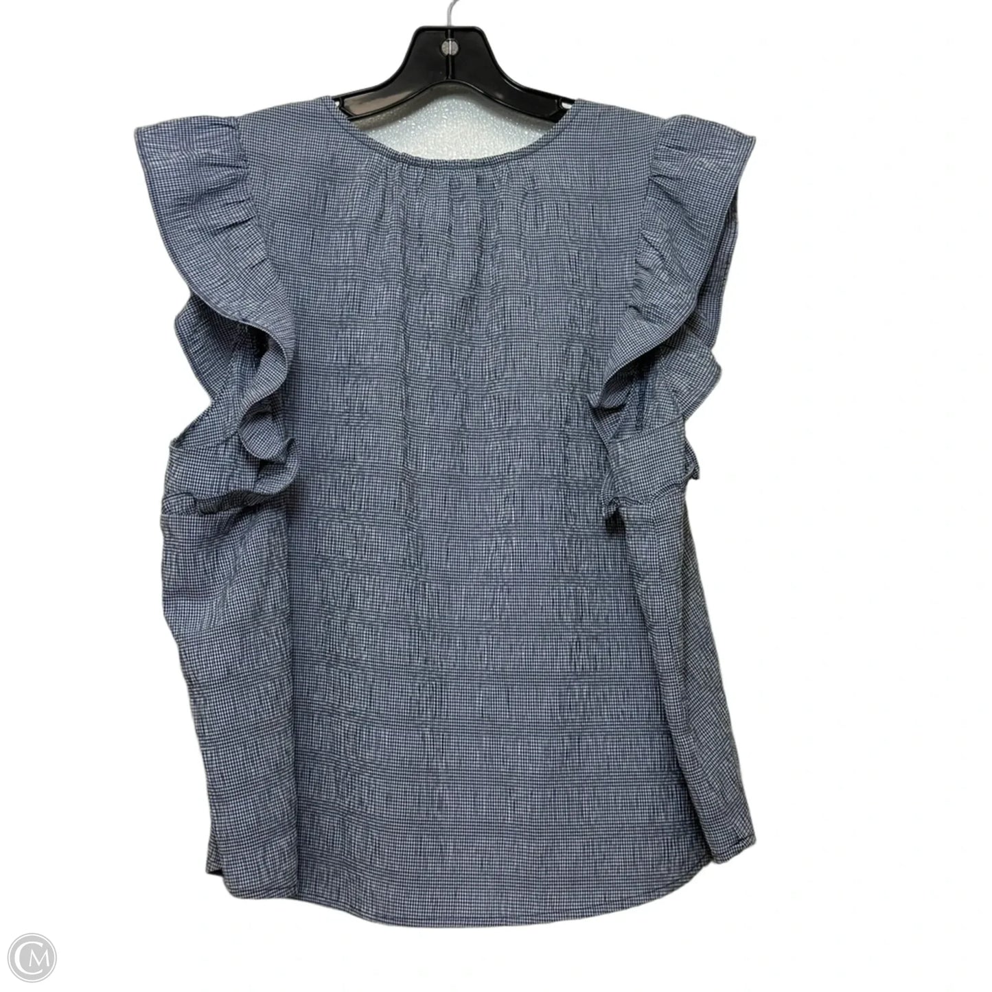 Top Sleeveless By On 34th In Blue, Size: 2x