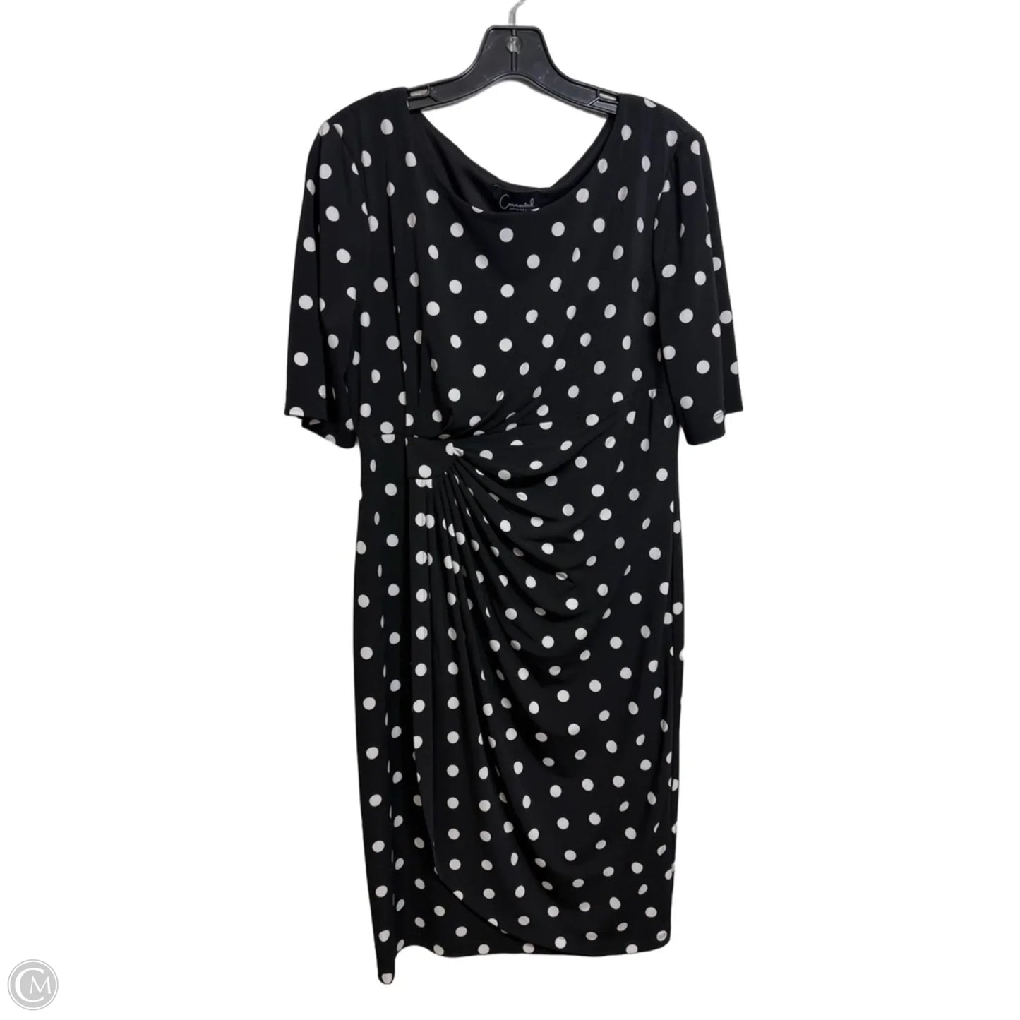 Dress Party Short By Connected Apparel In Polkadot Pattern, Size: 14p