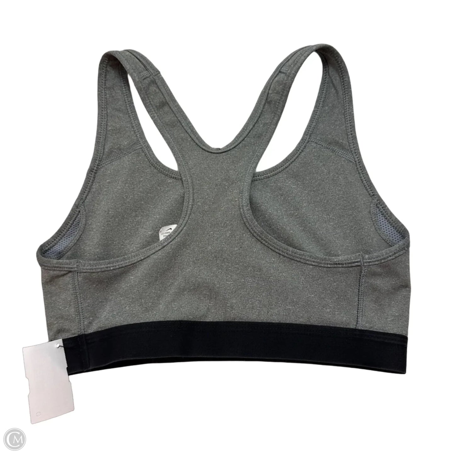 Athletic Bra By Nike Apparel In Grey, Size: S