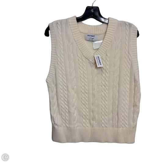 Vest Sweater By Old Navy In Multi-colored, Size: M