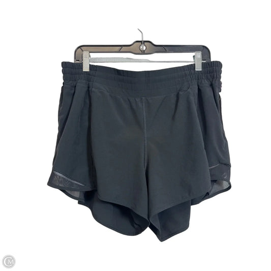 Athletic Shorts By Lululemon In Black, Size: 14