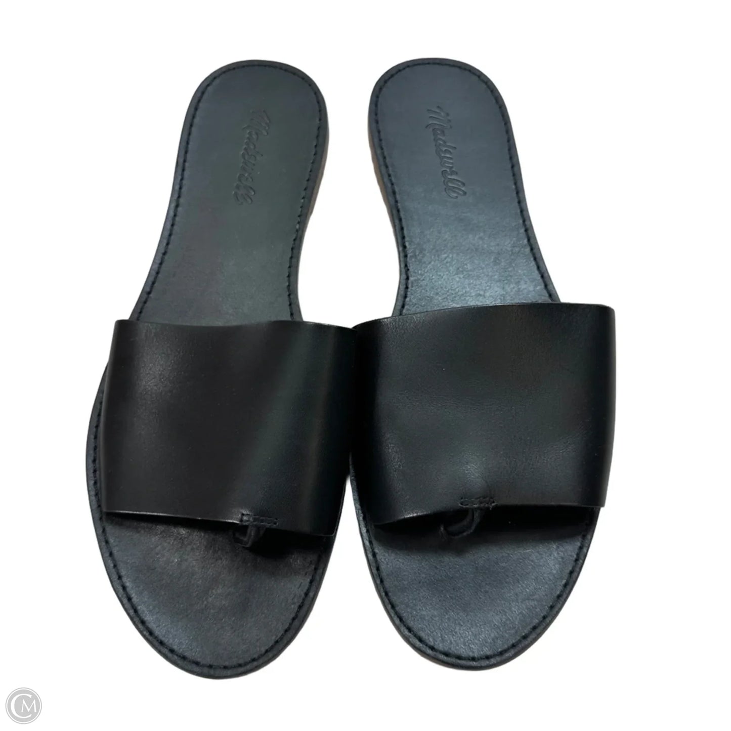 Sandals Flip Flops By Madewell In Black, Size: 11