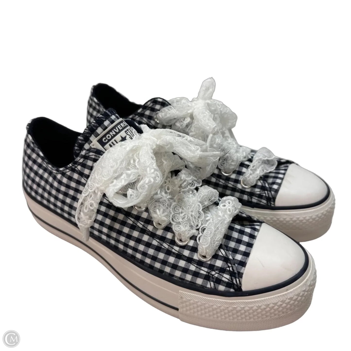 Shoes Sneakers By Converse In Checkered Pattern, Size: 8