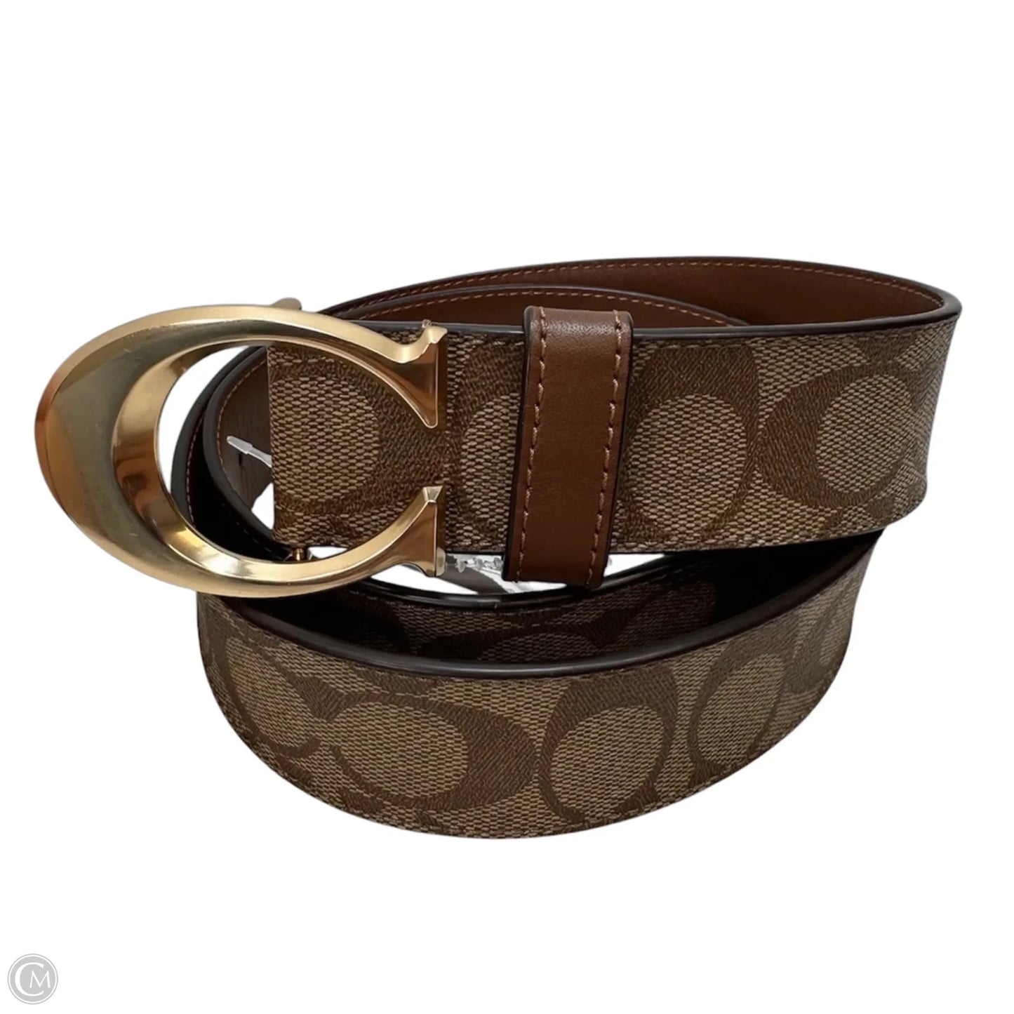 Belt Designer By Coach, Size: Medium
