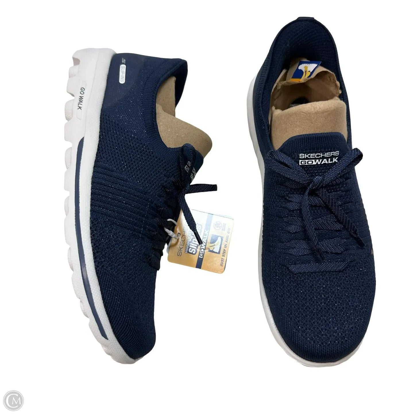 Shoes Sneakers By Skechers In Navy, Size: 7.5
