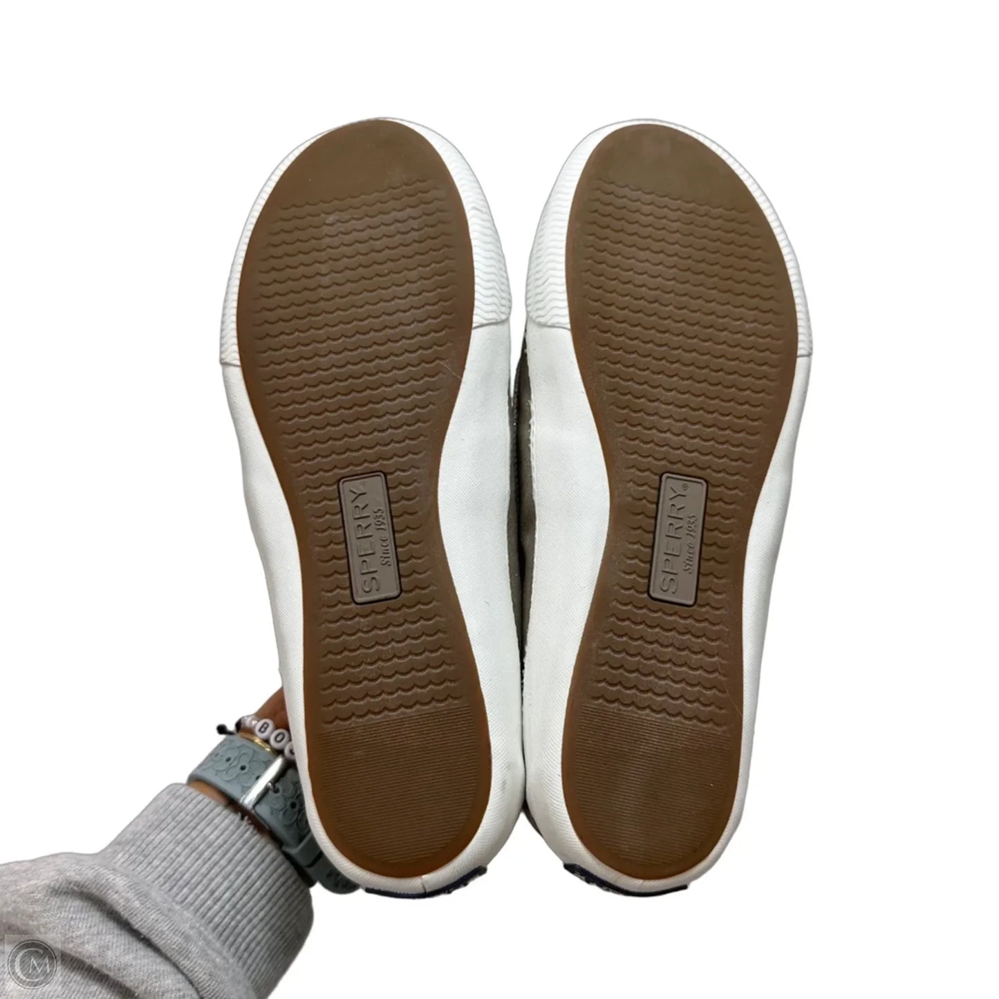 Shoes Flats By Sperry In Taupe, Size: 8