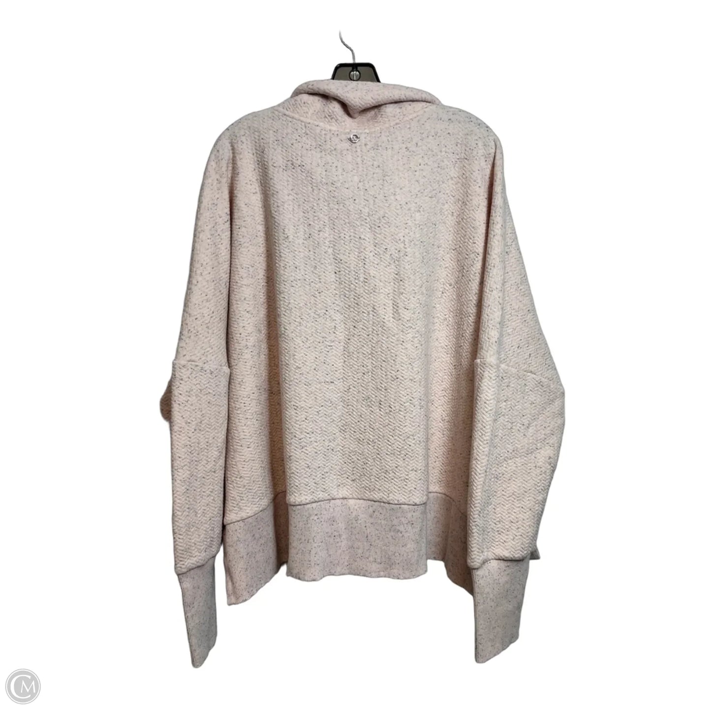 Athletic Top Long Sleeve Collar By Calia In Pink, Size: 1x
