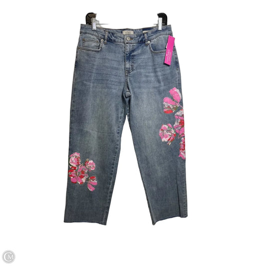 Jeans Boyfriend By Logo In Blue Denim, Size: 10p